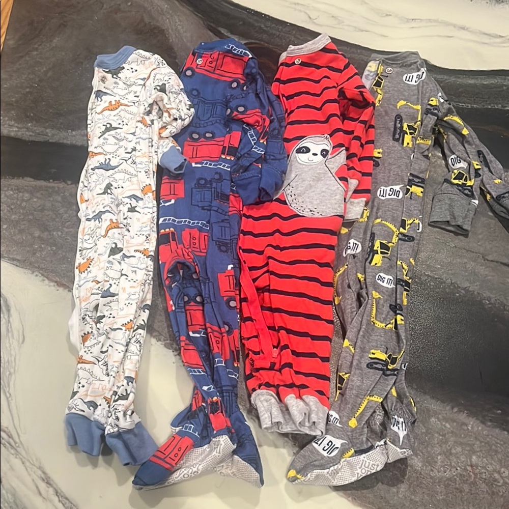 Kids One Piece Pajama Set - Multicolor